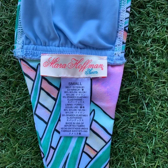 Mara Hoffman Swim Bandeau Top - Picture 3 of 3